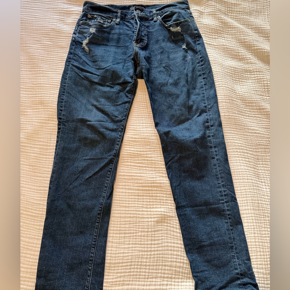 Abercrombie & Fitch Dark Blue Skinny Jeans